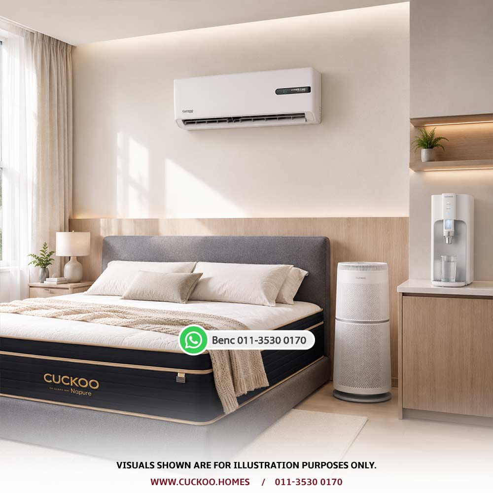 CUCKOO Kuching product enquiry guide for water purifier, air purifier, aircond and office pantry