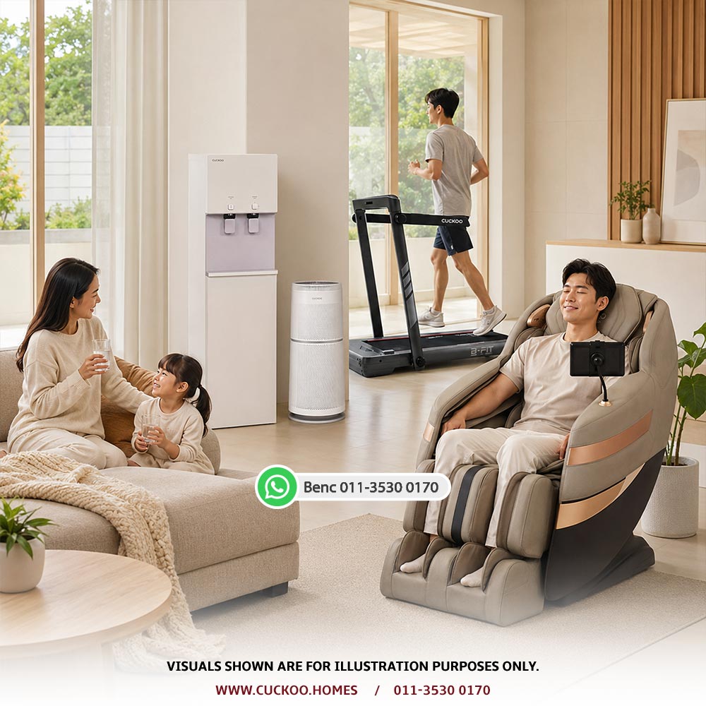CUCKOO Puchong product enquiry guide for water purifier, air purifier, aircond and home products
