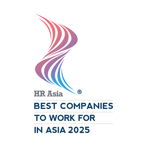 HR Asia Best Companies to Work for in Asia badge