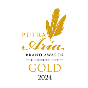 Putra Aria Brand Awards badge