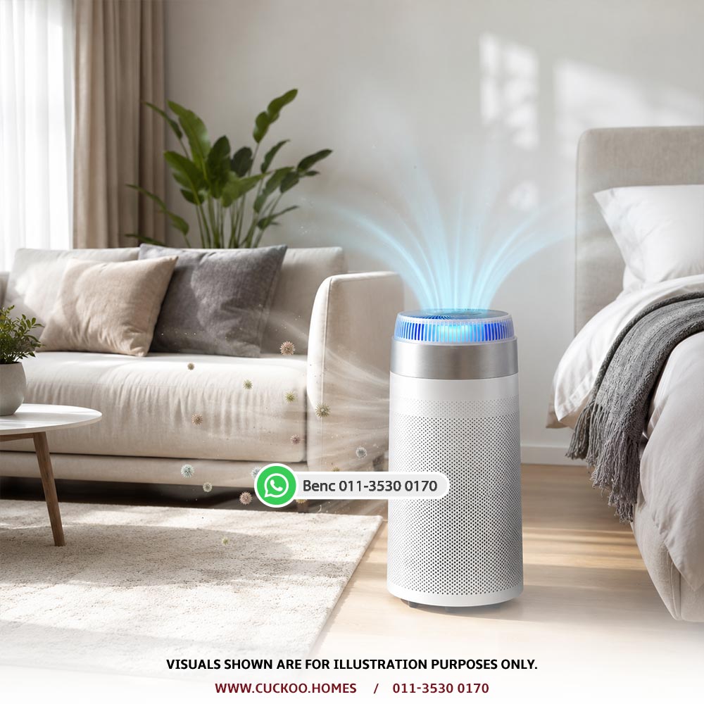 CUCKOO air ioniser air purifier for cleaner indoor air in Malaysia