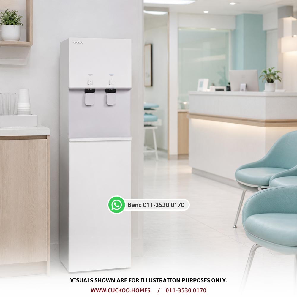 CUCKOO clinic water dispenser Malaysia for waiting areas and staff pantry use