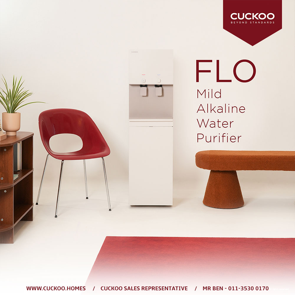CUCKOO FLO Stand mild alkaline water purifier for daily drinking water
