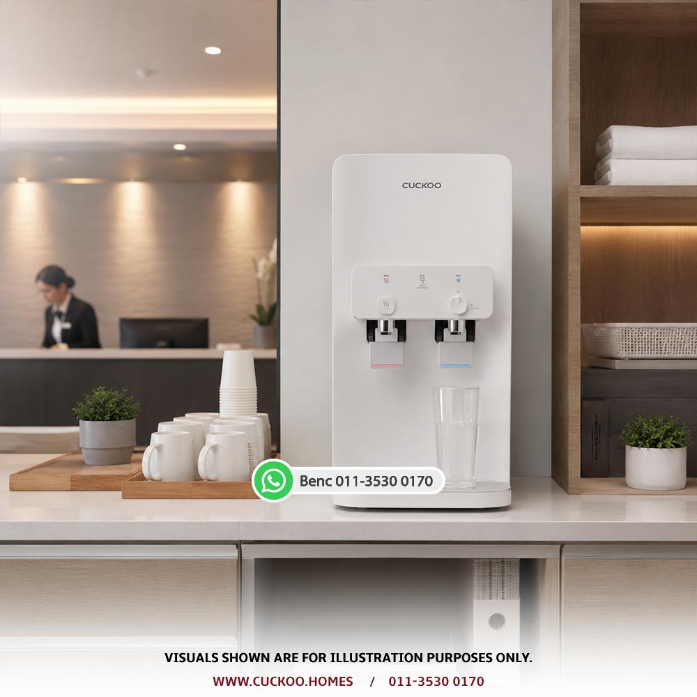 CUCKOO hotel office water dispenser Malaysia for staff pantry and back office use