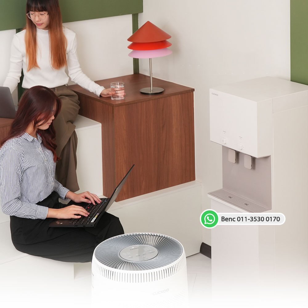 CUCKOO office appliance solutions Malaysia for water purifier, air purifier and pantry setup