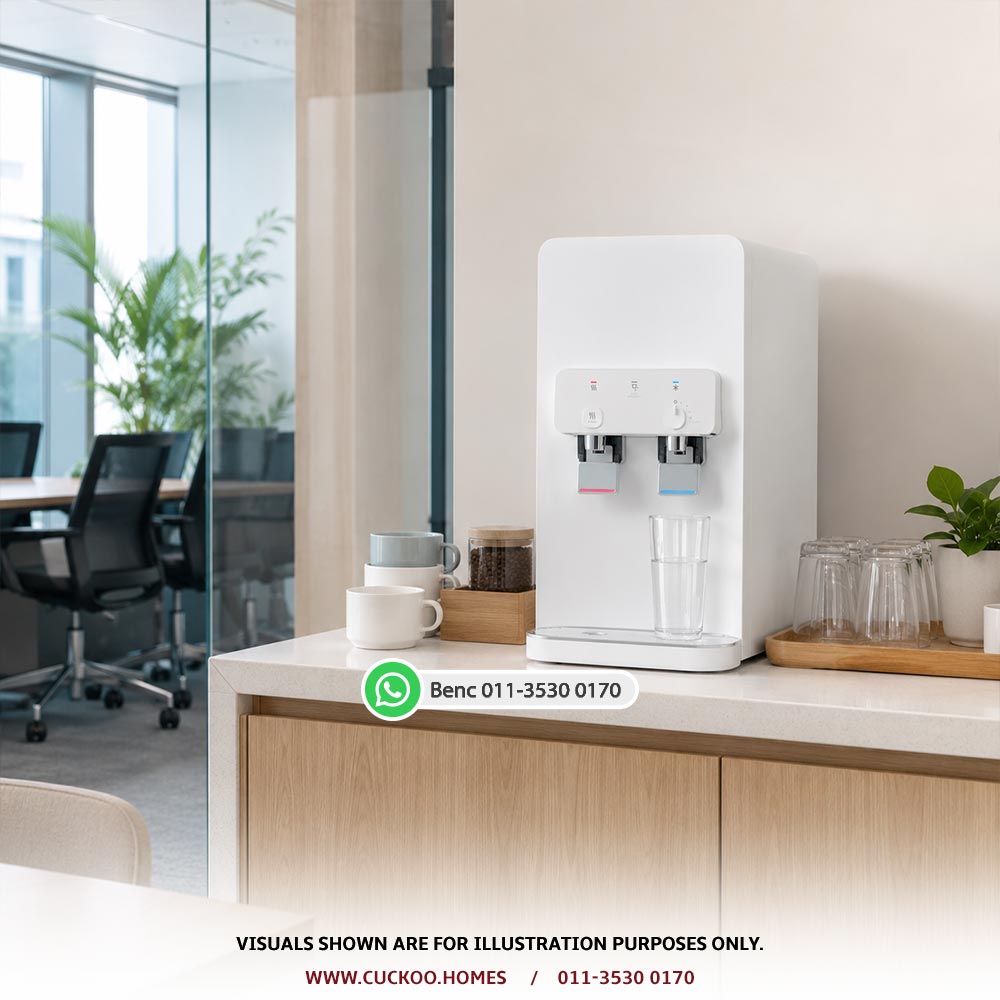 CUCKOO office water dispenser Malaysia for staff pantry and workplace drinking water use