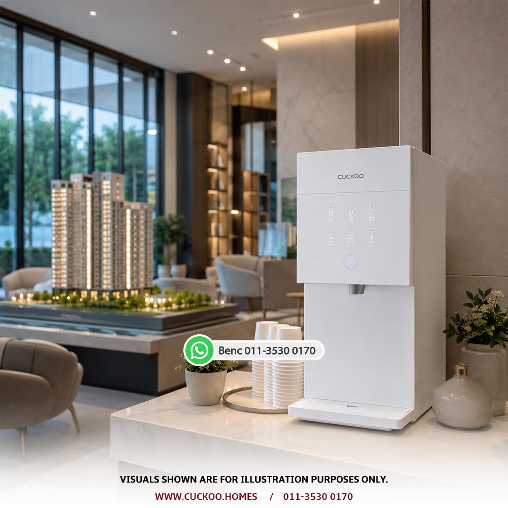 CUCKOO sales gallery water dispenser Malaysia for showroom and customer lounge use