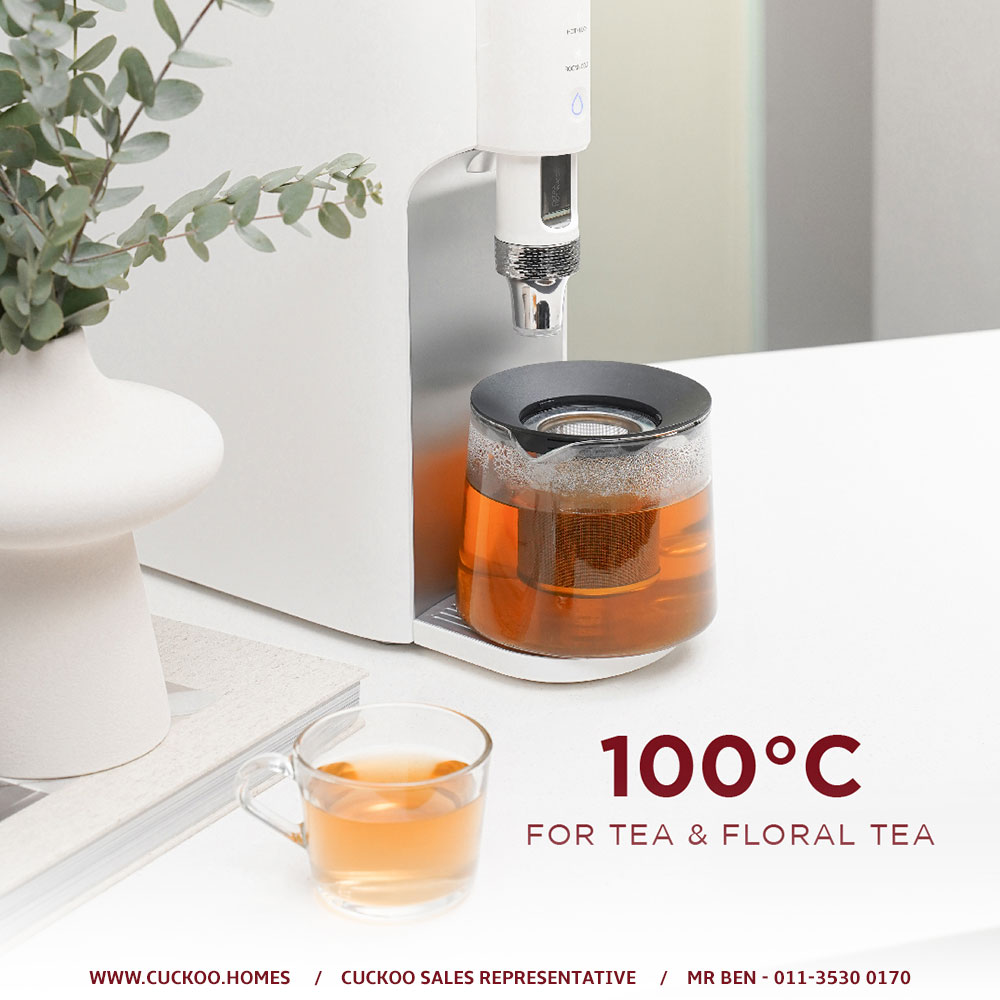 CUCKOO Titan 100°C Extra Hot water for tea and floral tea