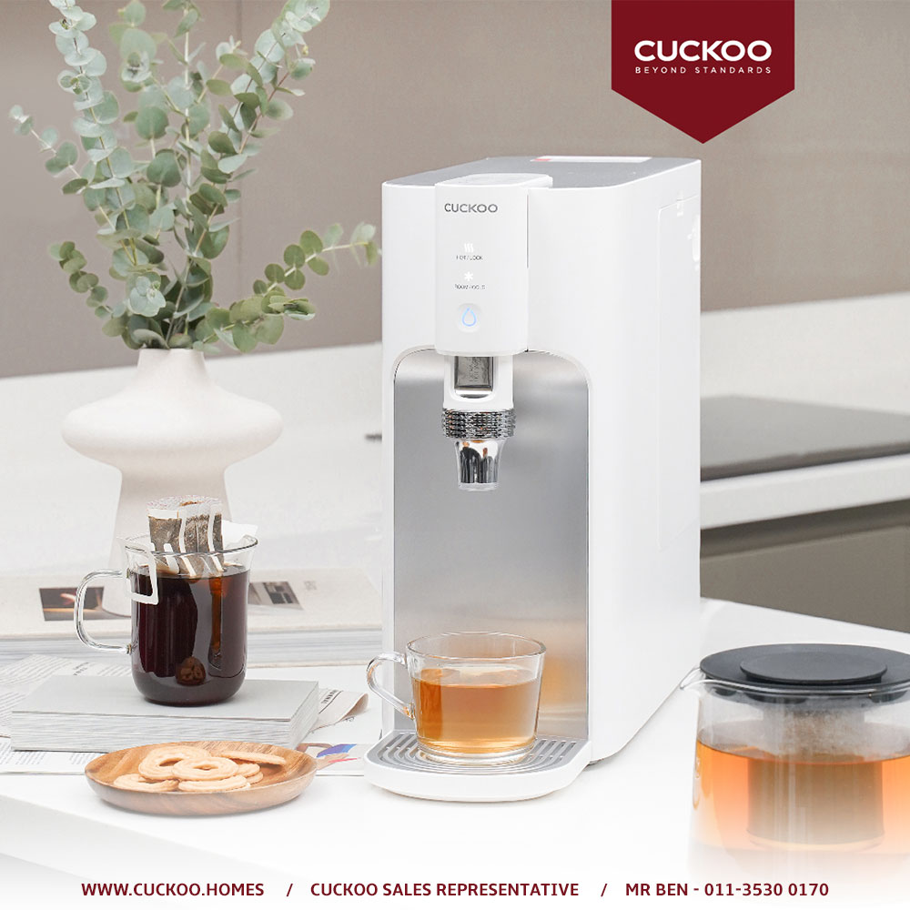 CUCKOO Titan water purifier in Malaysia with compact direct-flow design
