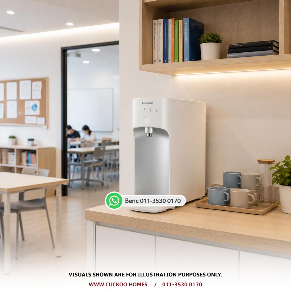 CUCKOO tuition centre water dispenser Malaysia for reception and teacher room use