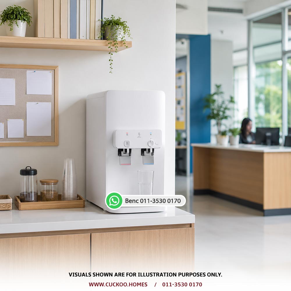 CUCKOO university and college water dispenser Malaysia for campus pantry and admin office use