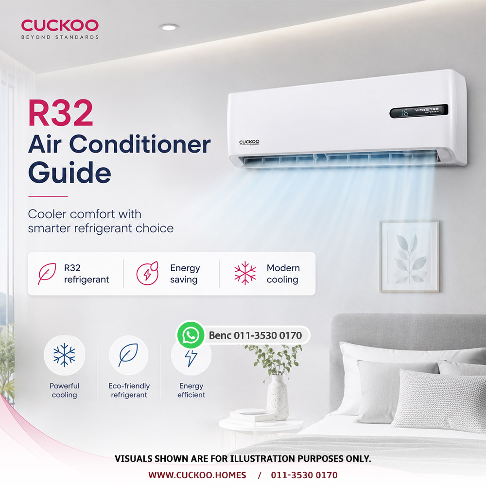 R32 air conditioner refrigerant guide for Malaysian homes